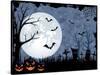 Halloween Illustration-losw-Stretched Canvas