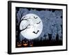 Halloween Illustration-losw-Framed Art Print