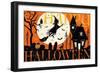 Halloween is Calling I-Veronique Charron-Framed Art Print