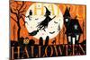 Halloween is Calling I-Veronique Charron-Mounted Premium Giclee Print