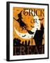 Halloween is Calling II-Veronique Charron-Framed Art Print