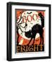 Halloween is Calling V-Veronique Charron-Framed Art Print