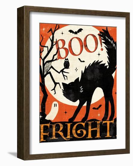 Halloween is Calling V-Veronique Charron-Framed Art Print