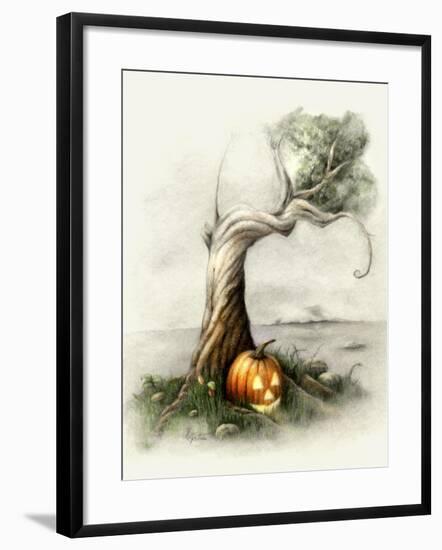 Halloween Island-Art and a Little Magic-Framed Giclee Print