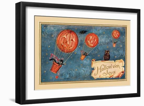 Halloween Joys-null-Framed Art Print