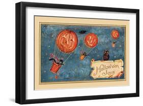 Halloween Joys-null-Framed Art Print