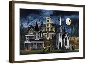 Halloween Kids-Debbi Wetzel-Framed Giclee Print