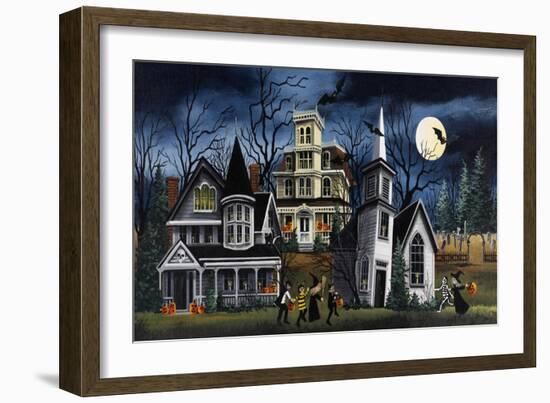 Halloween Kids-Debbi Wetzel-Framed Giclee Print