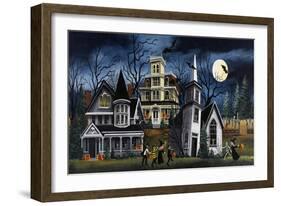 Halloween Kids-Debbi Wetzel-Framed Giclee Print