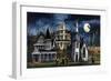 Halloween Kids-Debbi Wetzel-Framed Giclee Print