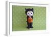 Halloween Kitty Girl-null-Framed Photographic Print