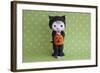 Halloween Kitty Girl-null-Framed Photographic Print