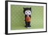 Halloween Kitty Girl-null-Framed Photographic Print