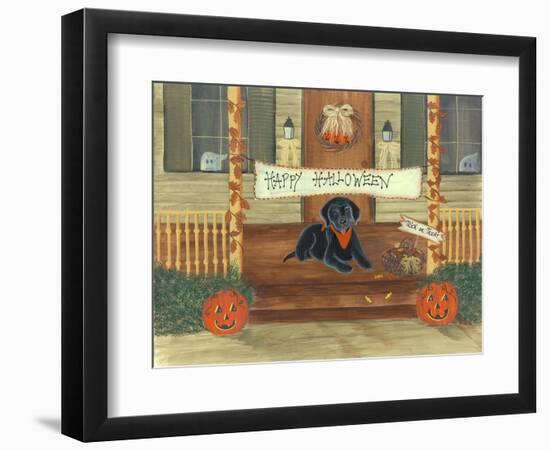 Halloween Lab-Tina Nichols-Framed Giclee Print