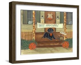 Halloween Lab-Tina Nichols-Framed Giclee Print