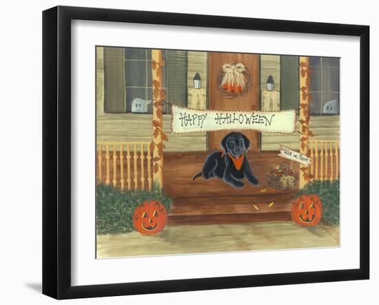 Halloween Lab-Tina Nichols-Framed Giclee Print