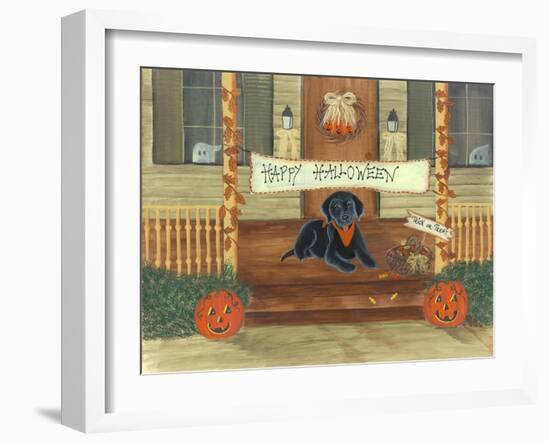 Halloween Lab-Tina Nichols-Framed Giclee Print