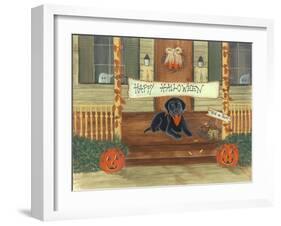 Halloween Lab-Tina Nichols-Framed Giclee Print