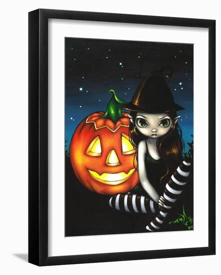 Halloween Night-Jasmine Becket-Griffith-Framed Art Print