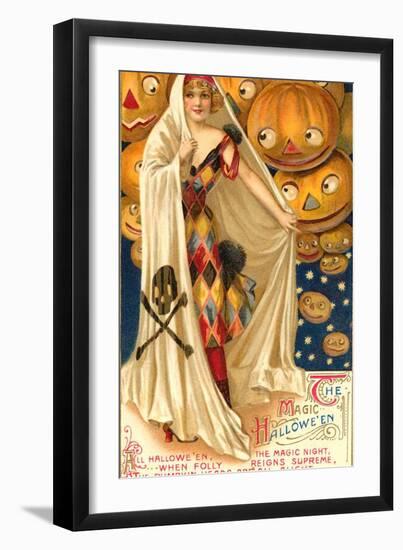 Halloween Nine-Vintage Apple Collection-Framed Giclee Print