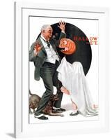 "Halloween", October 23,1920-Norman Rockwell-Framed Giclee Print