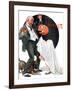 "Halloween", October 23,1920-Norman Rockwell-Framed Giclee Print