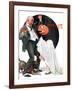 "Halloween", October 23,1920-Norman Rockwell-Framed Giclee Print