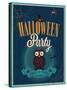 Halloween Party Poster-avean-Stretched Canvas