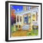 Halloween Porch-Edgar Jerins-Framed Giclee Print