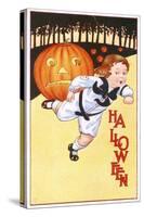 Halloween Postcard-null-Stretched Canvas