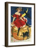 Halloween Red Dress Large-Vintage Apple Collection-Framed Giclee Print