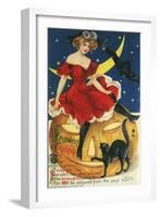 Halloween Red Dress Large-Vintage Apple Collection-Framed Giclee Print