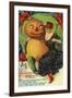 Halloween Red Head Band-Vintage Apple Collection-Framed Giclee Print