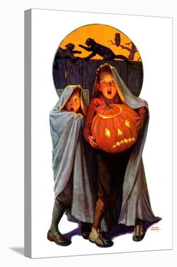 "Halloween Scare,"November 2, 1935-Frederic Stanley-Stretched Canvas