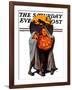 "Halloween Scare," Saturday Evening Post Cover, November 2, 1935-Frederic Stanley-Framed Giclee Print