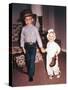 Halloween Scene for Brother and Sister, Ca. 1964.-Kirn Vintage Stock-Stretched Canvas