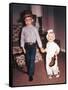 Halloween Scene for Brother and Sister, Ca. 1964.-Kirn Vintage Stock-Framed Stretched Canvas