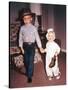 Halloween Scene for Brother and Sister, Ca. 1964.-Kirn Vintage Stock-Stretched Canvas