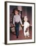 Halloween Scene for Brother and Sister, Ca. 1964.-Kirn Vintage Stock-Framed Premium Photographic Print