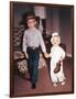 Halloween Scene for Brother and Sister, Ca. 1964.-Kirn Vintage Stock-Framed Photographic Print