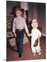 Halloween Scene for Brother and Sister, Ca. 1964.-Kirn Vintage Stock-Mounted Photographic Print