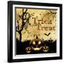 Halloween Sign 3-Jean Plout-Framed Giclee Print