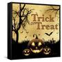 Halloween Sign 3-Jean Plout-Framed Stretched Canvas