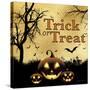 Halloween Sign 3-Jean Plout-Stretched Canvas