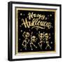 Halloween Sign 5-Jean Plout-Framed Giclee Print