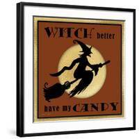 Halloween Sign 7-Jean Plout-Framed Giclee Print