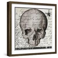 Halloween Skull-Color Bakery-Framed Giclee Print