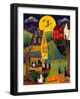 Halloween Trick or Treat-Cheryl Bartley-Framed Giclee Print