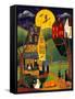 Halloween Trick or Treat-Cheryl Bartley-Framed Stretched Canvas