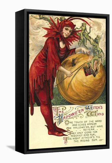 Halloween Twelve-Vintage Apple Collection-Framed Stretched Canvas